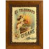 Image 1 : El Telegrafo Havana Cigars Framed Advertisement