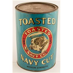 Tobacco Tin: Toasted Navy Cut Smoking Tobacco