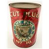 Image 1 : Cut Plug Tobacco Vintage Tin Can