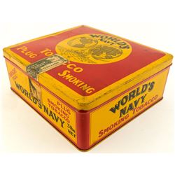 Canadian World's Navy Tobacco Tin