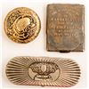 Image 1 : Three Antique Metal Cases