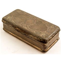 Antique Hinged Cigarette Case