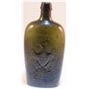 Image 1 : Liberty Eagle, Willington Glass, Slope Top Whisky Flask