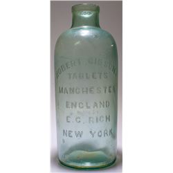 Robert Gibson Tablet Bottle c.1880