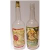 Image 1 : 2 New York  Paper Label Liquor Bottles