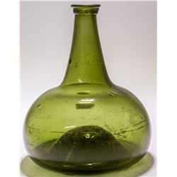 Dutch Onion Bordeaux Bottle c.1700-1720
