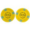 Image 1 : Rare Tahoe Biltmore Casino Gaming Token ($25) (Frank Sinatra Era)