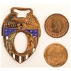 Image 1 : Patriotic Indian Head Penny Shield FOB