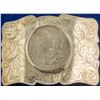 Image 1 : 1881 Morgan O Silver Dollar Belt Buckle
