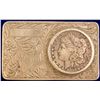 Image 1 : 1883 New Orleans Morgan Dollar Belt Buckle