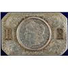 Image 1 : "RR" 1889 Morgan Sterling Belt Buckle