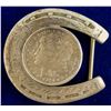 Image 1 : 1921 Morgan Dollar Horseshoe Belt Buckle