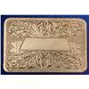 Image 1 : Empty Scrolled Sterling Silver Belt Buckle