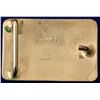 Image 2 : Empty Scrolled Sterling Silver Belt Buckle