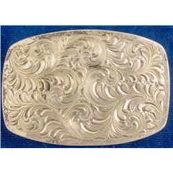 Floral Western Belt Buckle