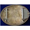 Image 2 : Three Gold Horses Western Belt Buckle