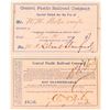 Image 1 : Central Pacific Railroad Pass Signed by Leland Stanford (1876)