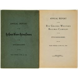 Two Rio Grande Annual Reports