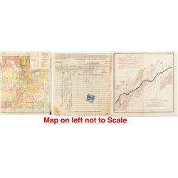 Two Western Railroad maps
