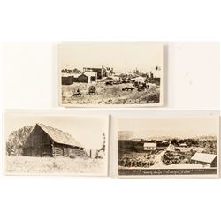 Three Susanville Real Photo Postcards (Early View Repros)