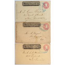 Three California Wells Fargo Covers