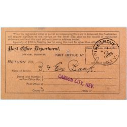 Rare Pinegrove, Esmeralda County Nevada Cover