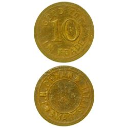 J. H. Dewan Token (Smartsville, California)