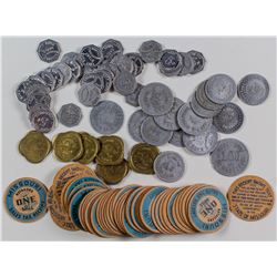 Kansas, Mississippi, Missouri Tokens