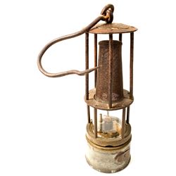 Unmarked Clanny Style Safety Lamp