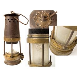 John Davis & Son, Bonneted Clanny Style Safety Lamp