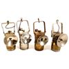 Image 1 : Four Big Boy Carbide Lamps