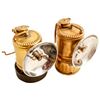 Image 1 : Two Vertical Upright Justrite Carbide Lamps