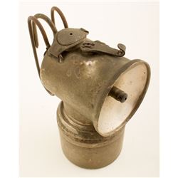 Unique, Early Justrite Carbide Lamp