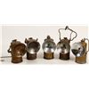 Image 1 : Five Justrite Superintendent-Style Carbide Lamps
