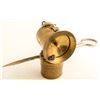 Image 1 : Justrite Lamp with Miners Candlestick Attachment
