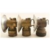 Image 1 : Three Small Justrite Lamps