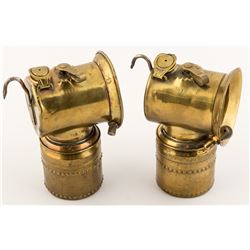 Two Justrite Lamps