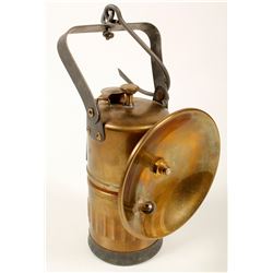 Probable Justrite Large Carbide Lamp