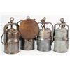 Image 1 : Four Large Carbide Lamps
