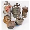Image 1 : Three Large Carbide Lamps and Three Replacement Bases