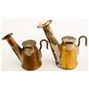Image 1 : 2 J. Anton and Son Brass Oil Wick Lamps