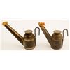 Image 1 : 2 Different Bertels Son and Co. Oil Wick Lamp