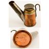Image 1 : Crown Copper and Brass Oil Wick Lamp