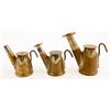 Image 1 : Three Grier Bros. Brass Teapot Lamps