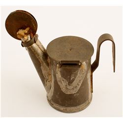 Unusual Husson Oil Wick Lamp