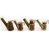 Image 1 : 4 Different Trethaway Sloped Oil Wick Lamps