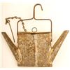 Image 1 : Unusual Hanging Tin with Two Compartments