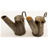 Image 1 : 2 Different Cast Aluminum Oil Wick Lamps