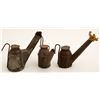 Image 1 : 3 Unmarked Oil Wick Lamps