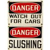 Image 1 : Two DANGER Mining Signs